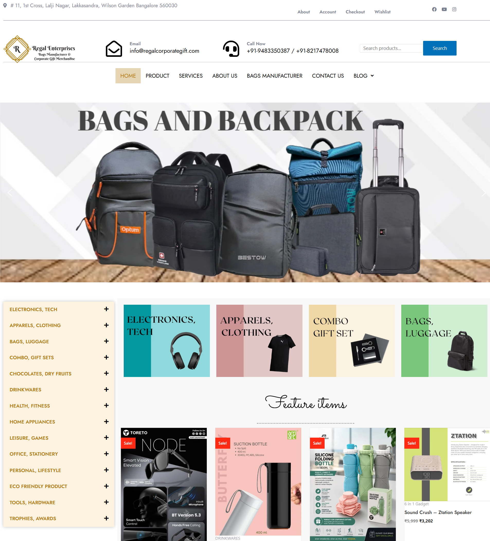 E-commerce website